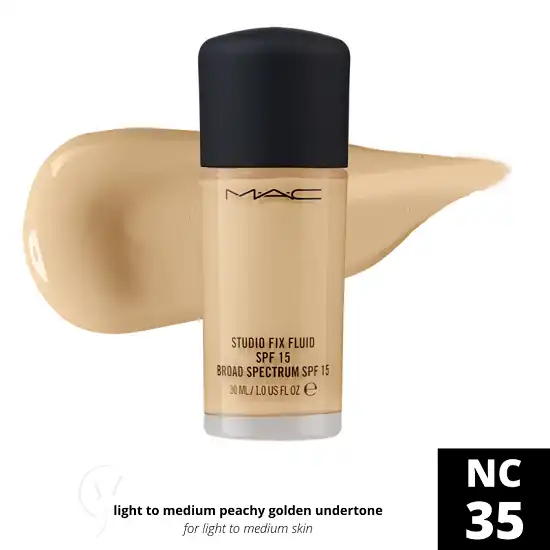MAC Studio FiX Fluid SPF 15 Foundation NC35 30ml